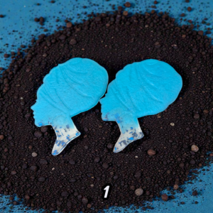 Ensemble de Sous verre "Afro"